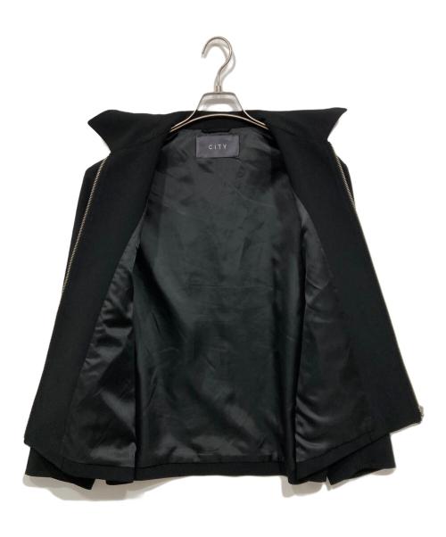 CITY（シティ）CITY (シティ) ジップアップジャケット ブラック サイズ:2の古着・服飾アイテム