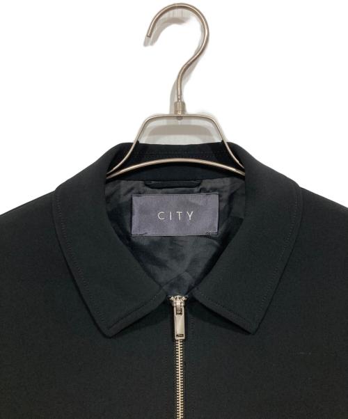 CITY（シティ）CITY (シティ) ジップアップジャケット ブラック サイズ:2の古着・服飾アイテム