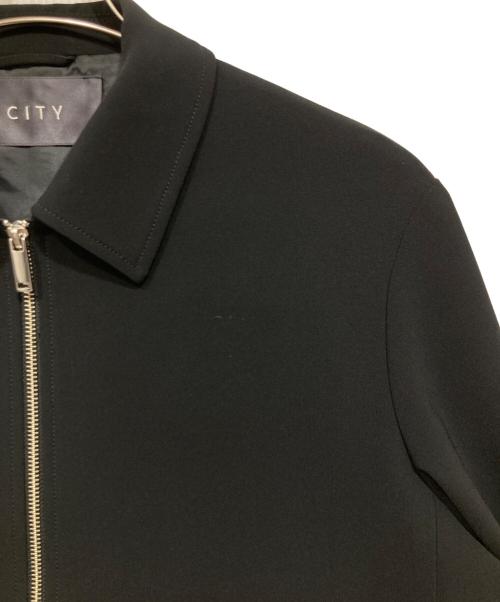 CITY（シティ）CITY (シティ) ジップアップジャケット ブラック サイズ:2の古着・服飾アイテム