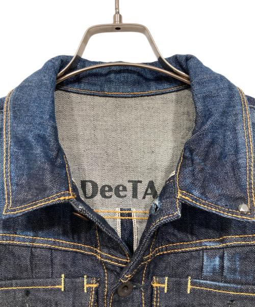 DeeTA（ディーティーエー）DeeTA (ディーティーエー) デニムジャケット ブルー サイズ:Ｍの古着・服飾アイテム