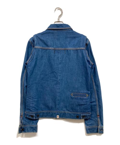 DeeTA（ディーティーエー）DeeTA (ディーティーエー) デニムジャケット ブルー サイズ:Ｍの古着・服飾アイテム