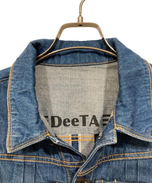 DeeTA（ディーティーエー）DeeTA (ディーティーエー) デニムジャケット ブルー サイズ:Ｍの古着・服飾アイテム