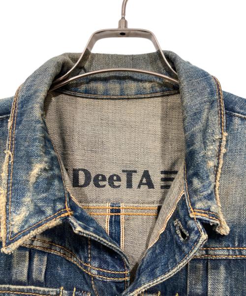 DeeTA（ディーティーエー）DeeTA (ディーティーエー) デニムジャケット ブルー サイズ:Ｍの古着・服飾アイテム