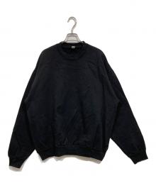 LOS ANGELES APPAREL（ロサンゼルスアパレル）の古着「14OZクルーネックスウェット」｜ブラック