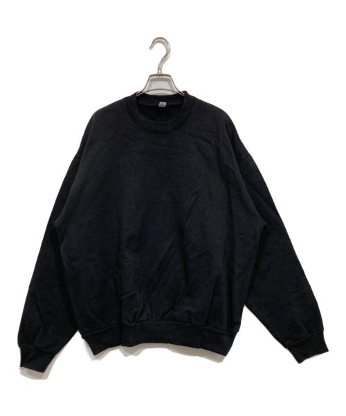 LOS ANGELES APPAREL（ロサンゼルスアパレル）LOS ANGELES APPAREL (ロサンゼルスアパレル) 14OZクルーネックスウェット ブラック サイズ:Ｌの古着・服飾アイテム