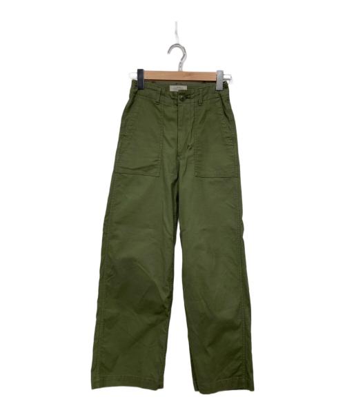 JOURNAL STANDARD relume（ジャーナルスタンダード レリューム）JOURNAL STANDARD relume (ジャーナルスタンダード レリューム) ワイドベイカーパンツ オリーブ サイズ:34の古着・服飾アイテム