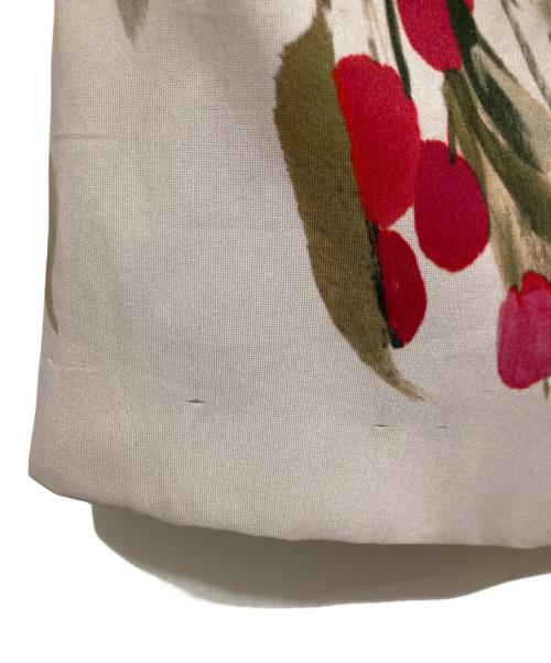 RED VALENTINO（レッドヴァレンティノ）RED VALENTINO (レッドヴァレンティノ) ノースリーブワンピース グレー サイズ:40の古着・服飾アイテム