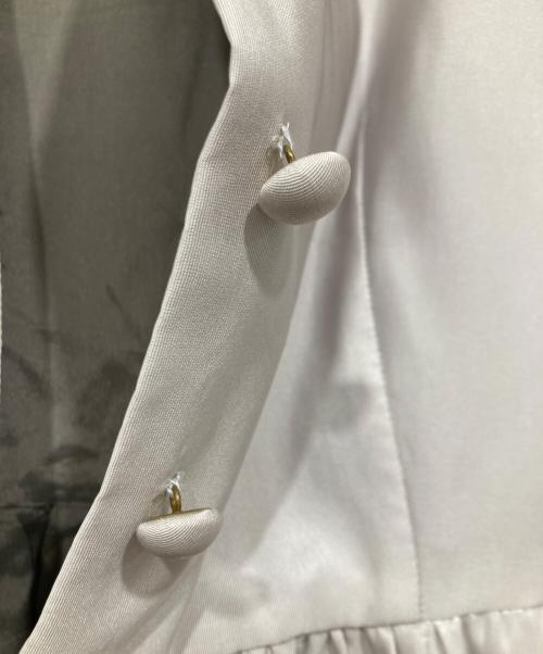 RED VALENTINO（レッドヴァレンティノ）RED VALENTINO (レッドヴァレンティノ) ノースリーブワンピース グレー サイズ:40の古着・服飾アイテム