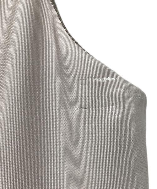 RED VALENTINO（レッドヴァレンティノ）RED VALENTINO (レッドヴァレンティノ) ノースリーブワンピース グレー サイズ:40の古着・服飾アイテム