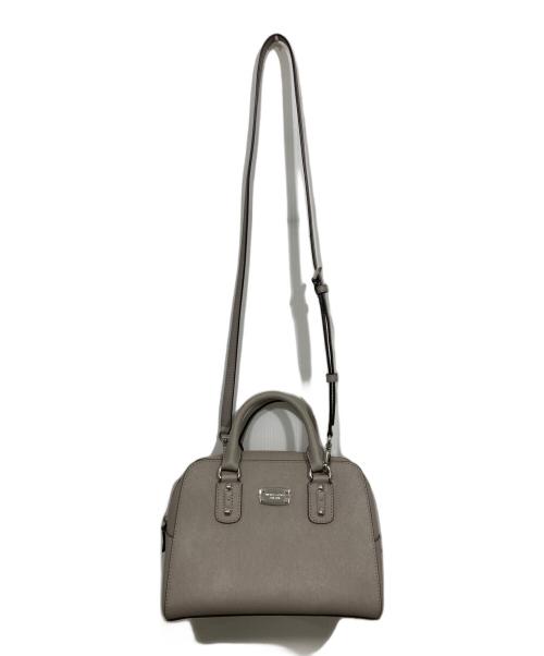 MICHAEL KORS（マイケル・コース）MICHAEL KORS (マイケル・コース) 2WAYショルダーバッグ ベージュの古着・服飾アイテム