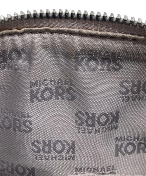 MICHAEL KORS（マイケル・コース）MICHAEL KORS (マイケル・コース) 2WAYショルダーバッグ ベージュの古着・服飾アイテム