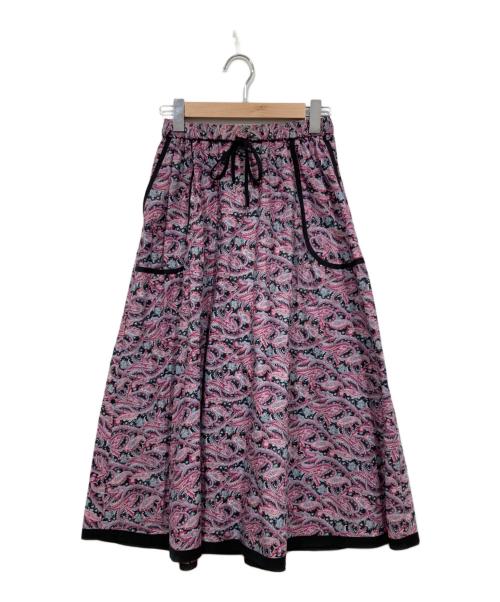 HiROMITHi STLE（ヒロミシスル）HiROMITHi STLE (ヒロミシスル) 総柄スカート パープル サイズ:Fの古着・服飾アイテム
