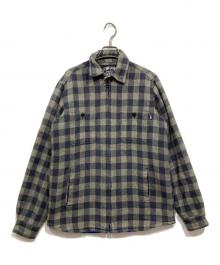 stussy（ステューシー）の古着「ジップアップジャケット」｜グレー×ネイビー