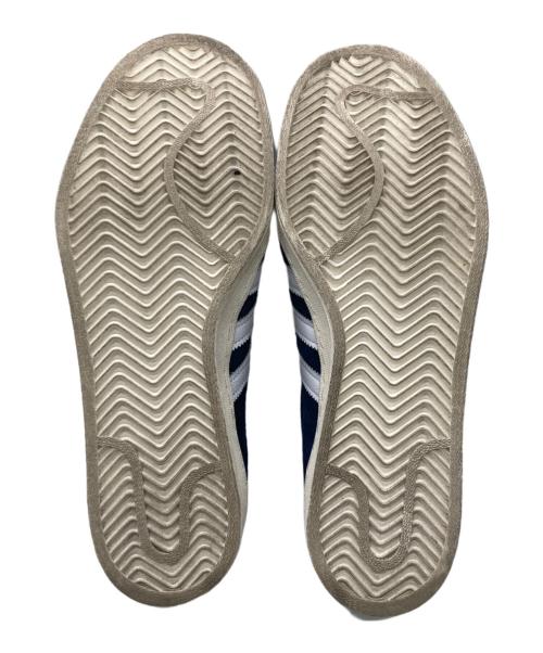 adidas（アディダス）adidas (アディダス) ローカットスニーカー /  campus 80s ネイビー サイズ:26cmの古着・服飾アイテム