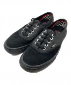 VANSヴァンズ）の古着「ローカットスニーカー / POPCUSH」｜ブラック