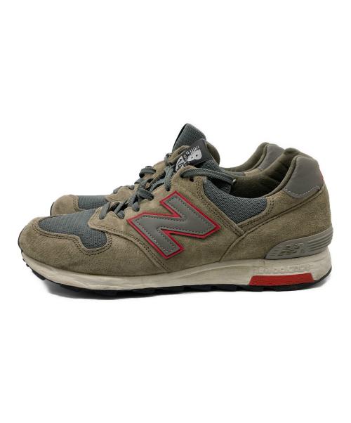 NEW BALANCE（ニューバランス）NEW BALANCE (ニューバランス) ローカットスニーカー オリーブ サイズ:26.5㎝の古着・服飾アイテム