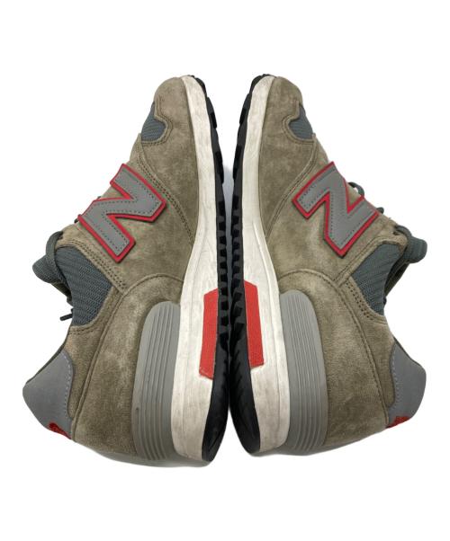 NEW BALANCE（ニューバランス）NEW BALANCE (ニューバランス) ローカットスニーカー オリーブ サイズ:26.5㎝の古着・服飾アイテム