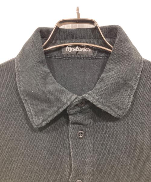 hysterics（ヒステリックス）hysterics (ヒステリックス) スカルプリントポロシャツ ブラック サイズ:FREEの古着・服飾アイテム
