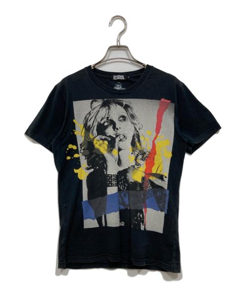 Hysteric Glamour（ヒステリックグラマー）Hysteric Glamour (ヒステリックグラマー) コートニーラブTEE / プリントTシャツ ブラック サイズ:Ｓの古着・服飾アイテム