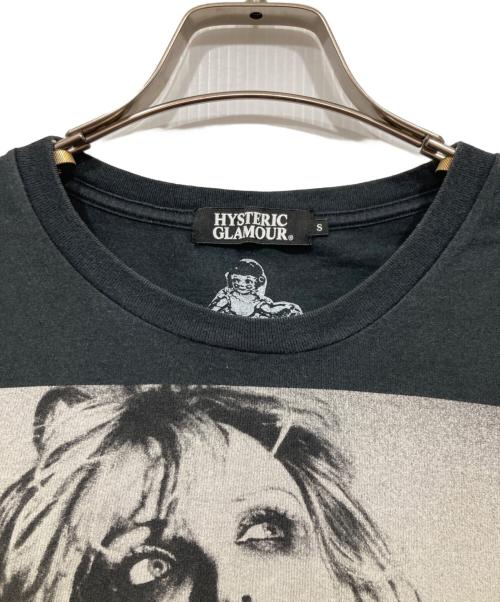 Hysteric Glamour（ヒステリックグラマー）Hysteric Glamour (ヒステリックグラマー) コートニーラブTEE / プリントTシャツ ブラック サイズ:Ｓの古着・服飾アイテム
