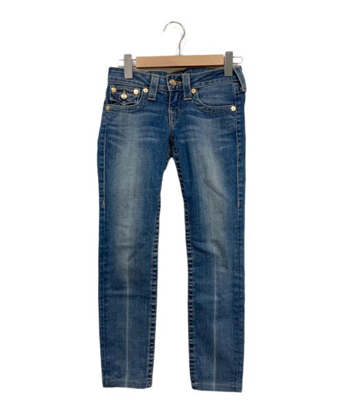 TRUE RELIGION（トゥルー レリジョン）TRUE RELIGION (トゥルー レリジョン) デニムパンツ インディゴ サイズ:25の古着・服飾アイテム