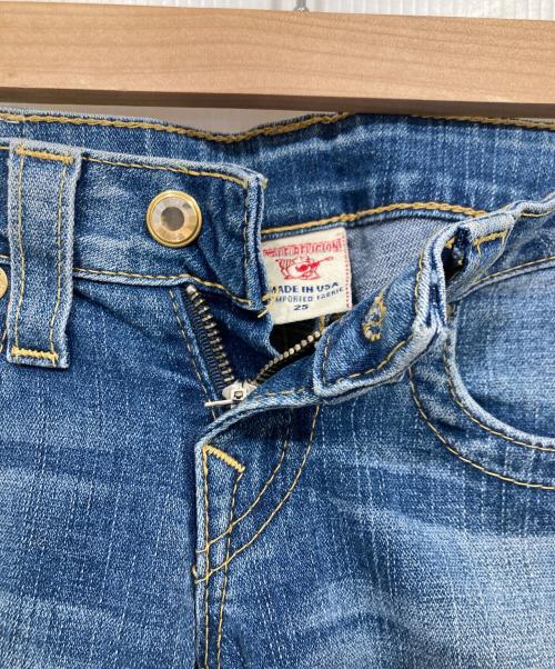 TRUE RELIGION（トゥルー レリジョン）TRUE RELIGION (トゥルー レリジョン) デニムパンツ インディゴ サイズ:25の古着・服飾アイテム