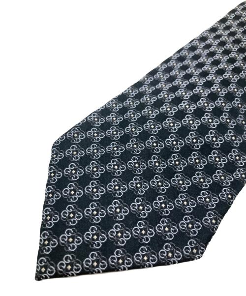 GUCCI（グッチ）GUCCI (グッチ) GG柄ネクタイ ネイビー サイズ:-の古着・服飾アイテム