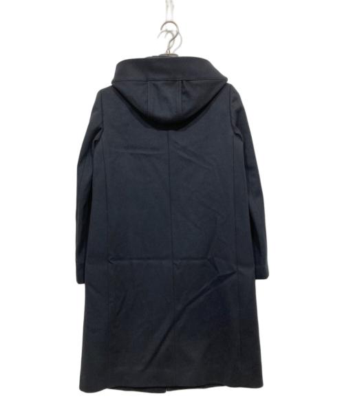 icB（アイシービー）icB (アイシービー) フーデッドロングコート ブラック サイズ:11の古着・服飾アイテム