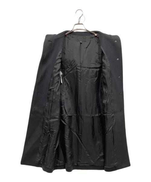 icB（アイシービー）icB (アイシービー) フーデッドロングコート ブラック サイズ:11の古着・服飾アイテム