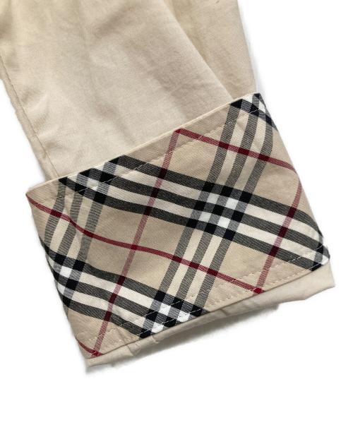 BURBERRY LONDON（バーバリーロンドン）BURBERRY LONDON (バーバリーロンドン) ノバチェック七分シャツ ベージュ サイズ:38の古着・服飾アイテム
