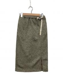 GRAMICCI×B:MING by BEAMS（グラミチ×ビーミングバイビームス）の古着「ニットフリーススカート」｜グレー