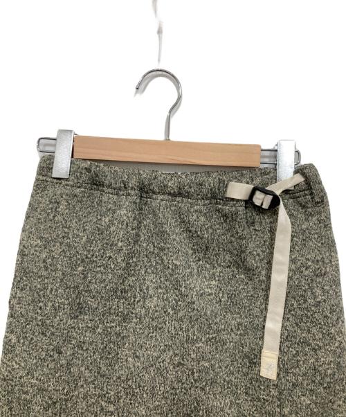 GRAMICCI（グラミチ）GRAMICCI (グラミチ) B:MING by BEAMS (ビーミングバイビームス) ニットフリーススカート グレー サイズ:Sの古着・服飾アイテム