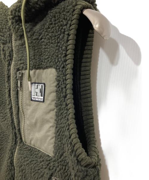 HH（ヘリ―ハンセン）HH (ヘリ―ハンセン) FIBERPILERTHERMO Vest オリーブ サイズ:W/Mの古着・服飾アイテム