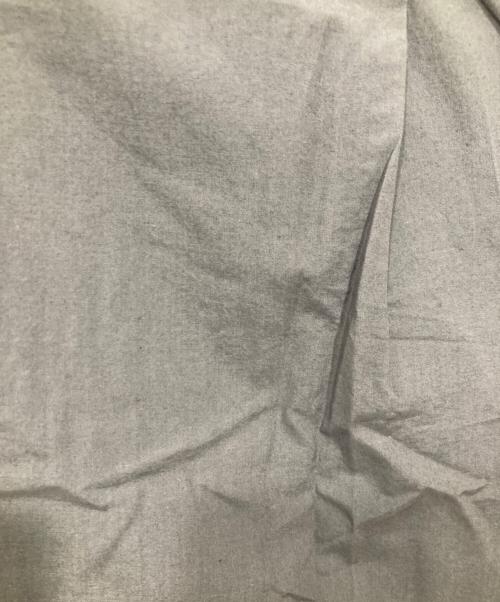 MHL（マーガレットハウエル）MHL (エムエイチエル) 半袖コットンリネンシャツ グレー サイズ:Mの古着・服飾アイテム
