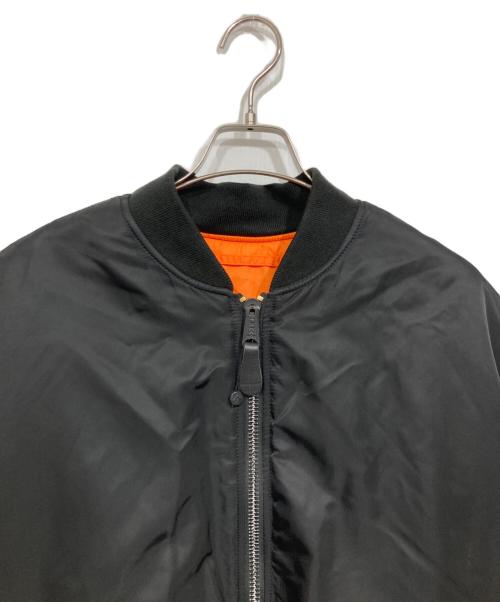 ALPHA（アルファ）ALPHA (アルファ) MA-1ジャケット ブラック サイズ:XLの古着・服飾アイテム