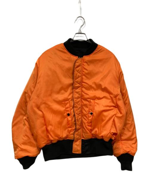 ALPHA（アルファ）ALPHA (アルファ) MA-1ジャケット ブラック サイズ:XLの古着・服飾アイテム