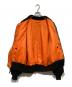 中古・古着 ALPHA (アルファ) MA-1ジャケット ブラック サイズ:XL：11000円