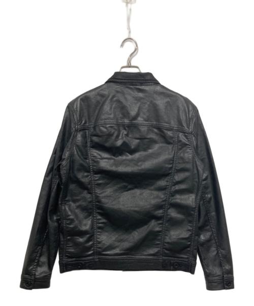 DIESEL（ディーゼル）DIESEL (ディーゼル) コーティングデニムジャケット ブラック サイズ:SIZE Sの古着・服飾アイテム