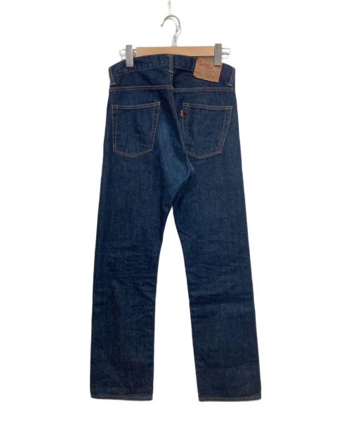 NECESSARY or UNNECESSARY（ネセサリーオアアンネセサリー）NECESSARY or UNNECESSARY (ネセサリーオアアンネセサリー) UNIFORM FIT デニムパンツ インディゴ サイズ:W30（76cm）の古着・服飾アイテム