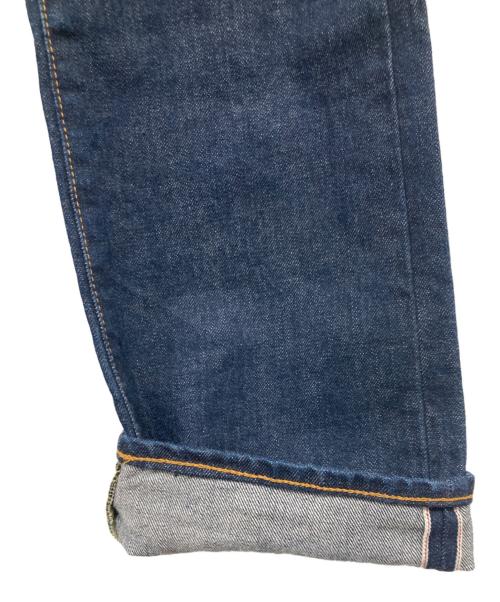 NECESSARY or UNNECESSARY（ネセサリーオアアンネセサリー）NECESSARY or UNNECESSARY (ネセサリーオアアンネセサリー) UNIFORM FIT デニムパンツ インディゴ サイズ:W30（76cm）の古着・服飾アイテム