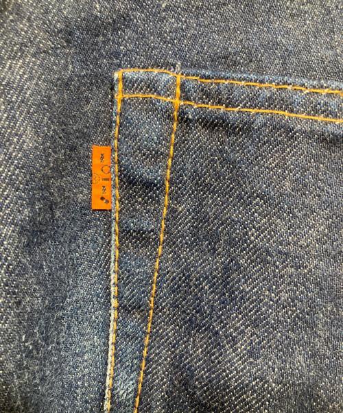 NECESSARY or UNNECESSARY（ネセサリーオアアンネセサリー）NECESSARY or UNNECESSARY (ネセサリーオアアンネセサリー) UNIFORM FIT デニムパンツ インディゴ サイズ:W30（76cm）の古着・服飾アイテム