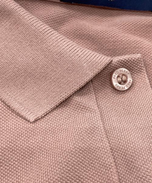 FRED PERRY（フレッドペリー）FRED PERRY (フレッドペリー) ポロシャツ ベージュ サイズ:Ｌ　の古着・服飾アイテム