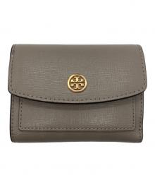 TORY BURCH（トリーバーチ）の古着「2つ折り財布」｜ベージュ