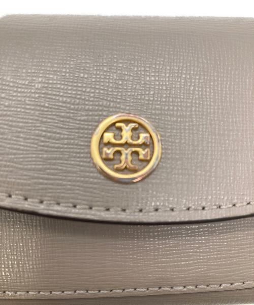 TORY BURCH（トリーバーチ）TORY BURCH (トリーバーチ) 2つ折り財布 ベージュの古着・服飾アイテム