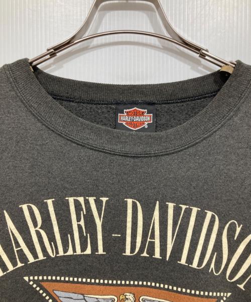 HARLEY-DAVIDSON（ハーレーダビッドソン）HARLEY-DAVIDSON (ハーレーダビッドソン) スウェット グレー サイズ:Ｌの古着・服飾アイテム