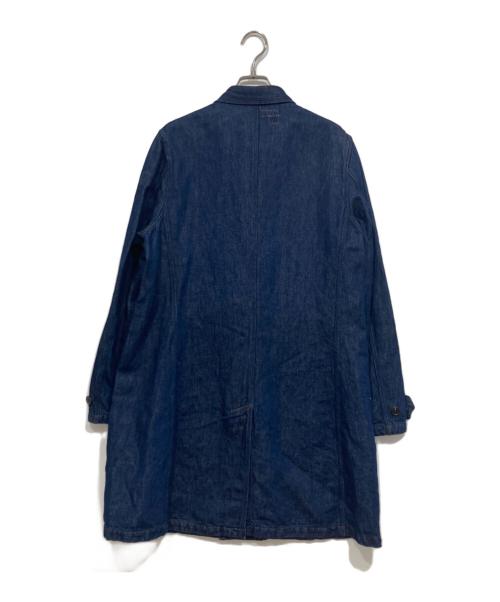 freewheelers（フリーホイーラーズ）freewheelers (フリーホイーラーズ) 11ozリネンデニムコート インディゴ サイズ:36の古着・服飾アイテム