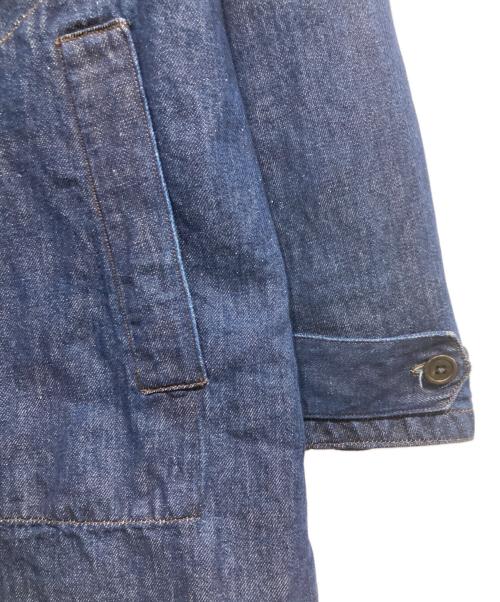 freewheelers（フリーホイーラーズ）freewheelers (フリーホイーラーズ) 11ozリネンデニムコート インディゴ サイズ:36の古着・服飾アイテム