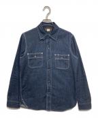 freewheelersフリーホイーラーズ）の古着「デニムワークシャツ」｜インディゴ