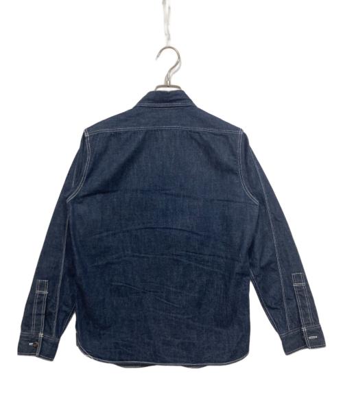 freewheelers（フリーホイーラーズ）freewheelers (フリーホイーラーズ) デニムワークシャツ インディゴ サイズ:14の古着・服飾アイテム