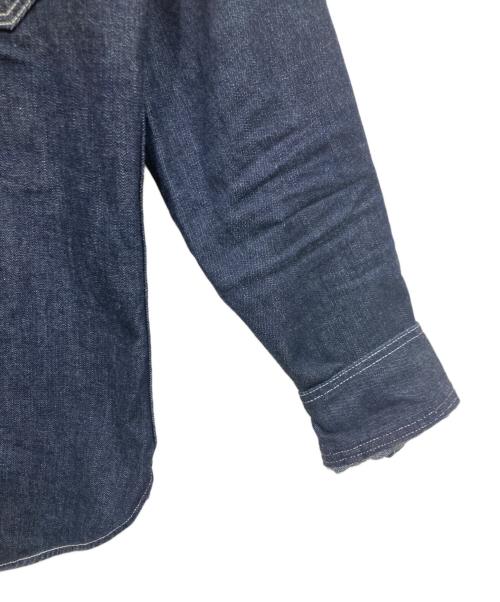 freewheelers（フリーホイーラーズ）freewheelers (フリーホイーラーズ) デニムワークシャツ インディゴ サイズ:14の古着・服飾アイテム